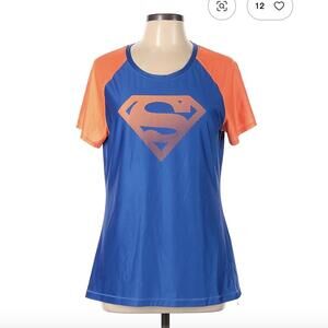 Under Armour Women's Active Superman T-Shirt Size L